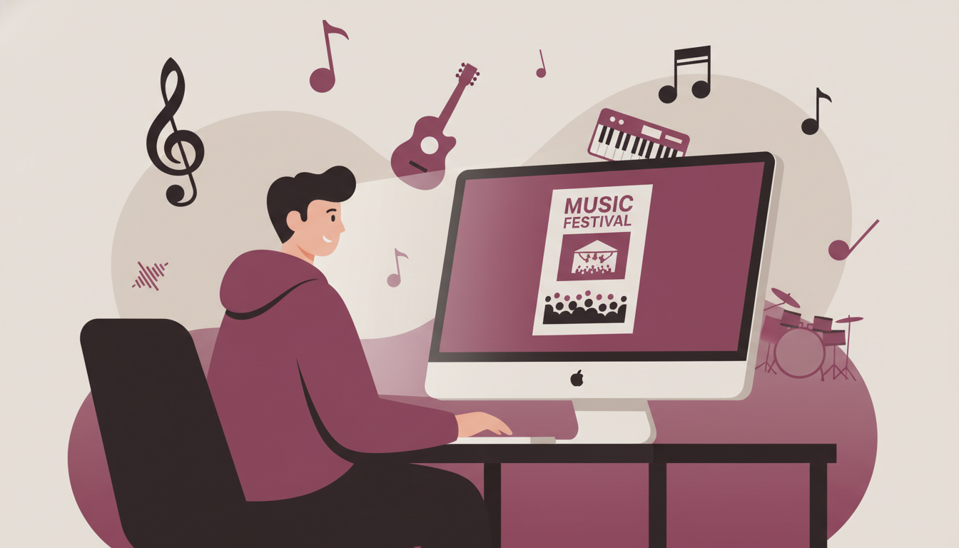 Musikfestival Werbung gestalten: So wird Ihr Event zum Erfolg!